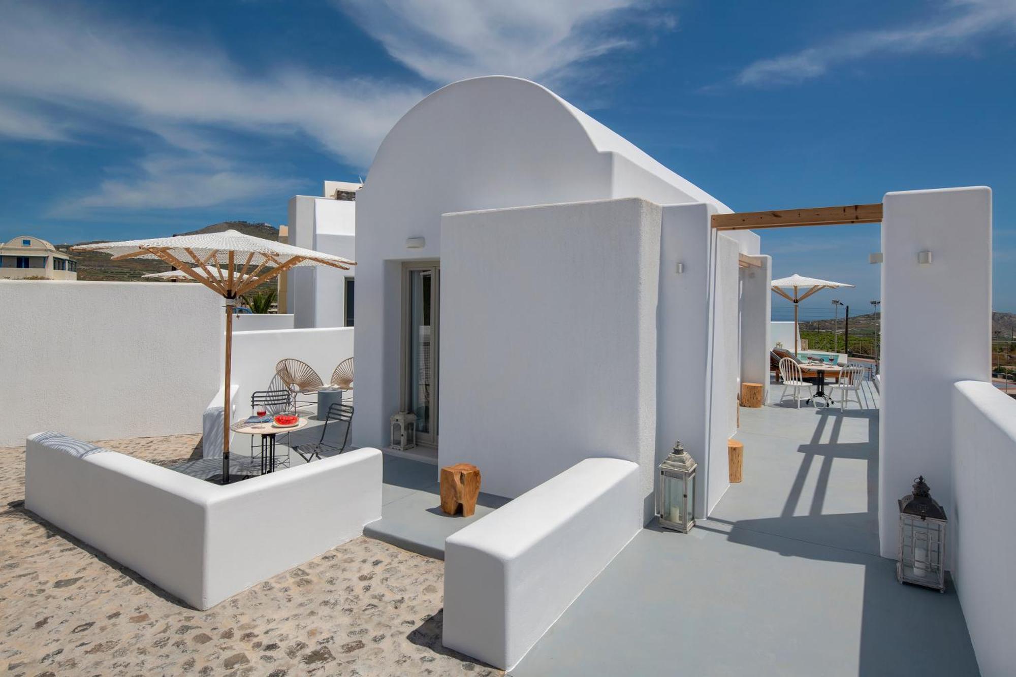 Milestone Villas Megalochori  Extérieur photo
