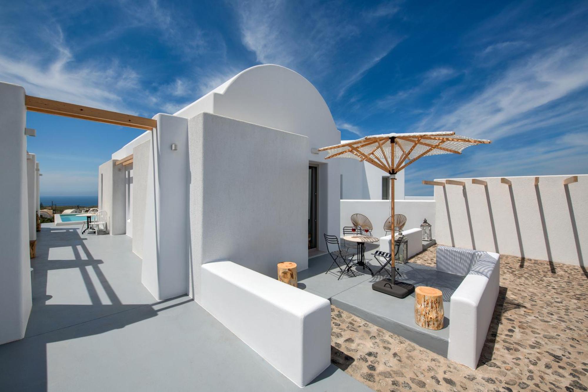 Milestone Villas Megalochori  Extérieur photo