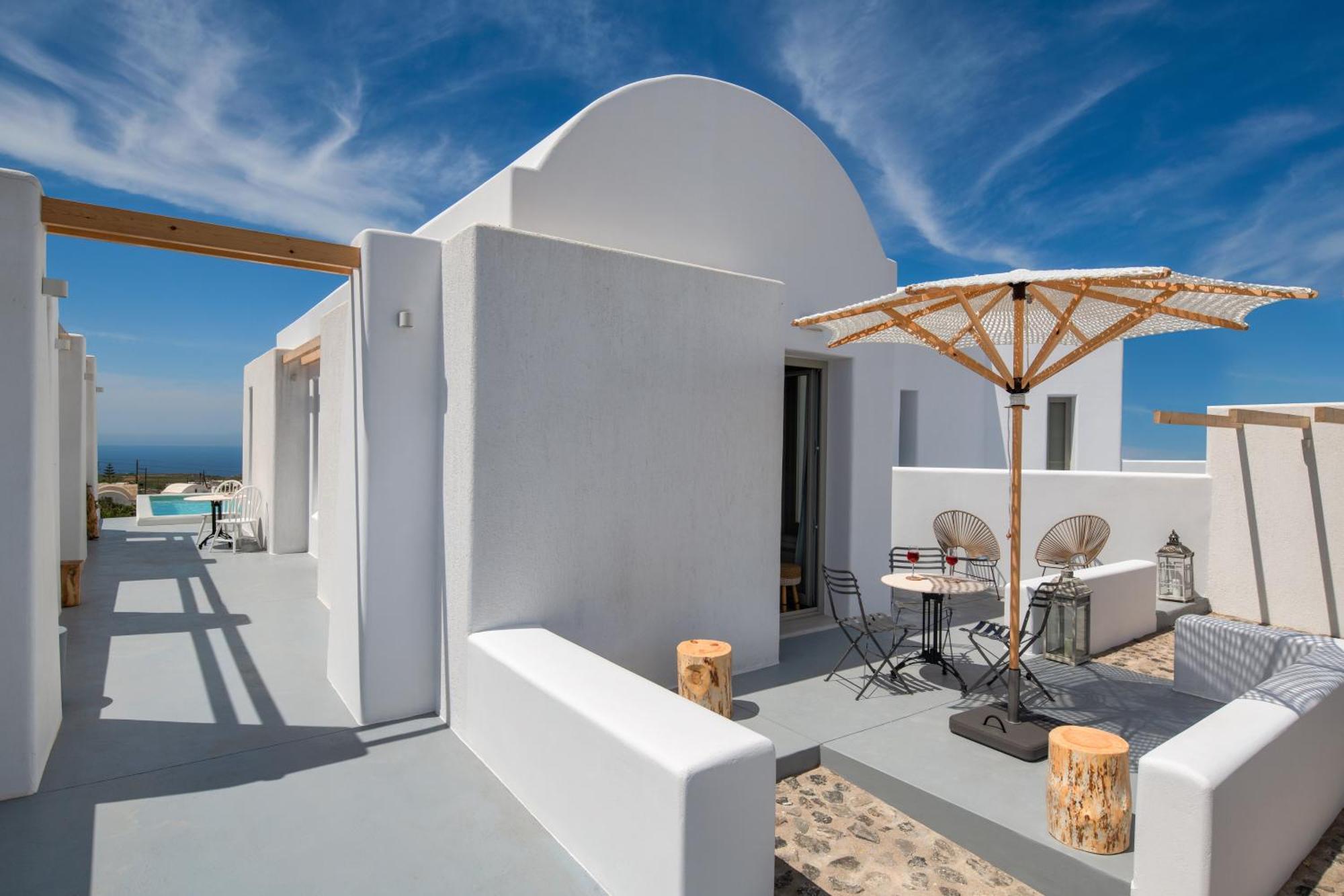 Milestone Villas Megalochori  Extérieur photo
